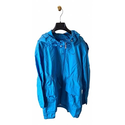 Pre-owned Add Parka In Turquoise