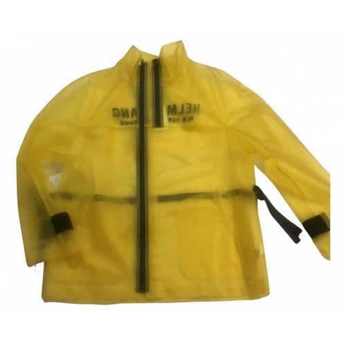 Pre-owned Helmut Lang Jacket In Yellow
