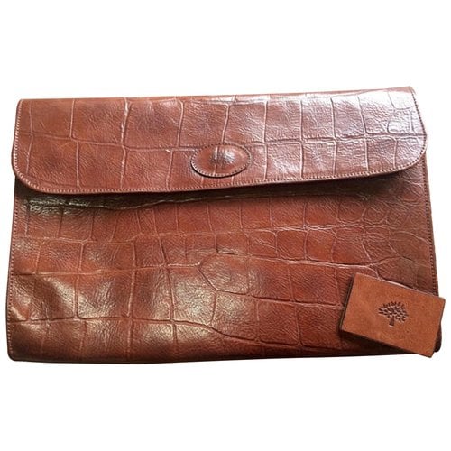 Pre-owned Mulberry Leather Bag In Brown