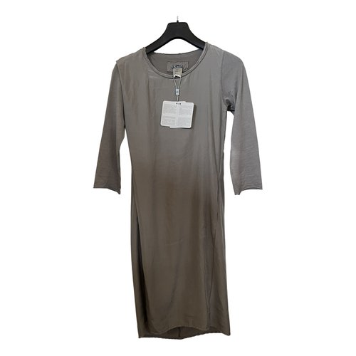 Pre-owned Kristensen Du Nord Mid-length Dress In Grey