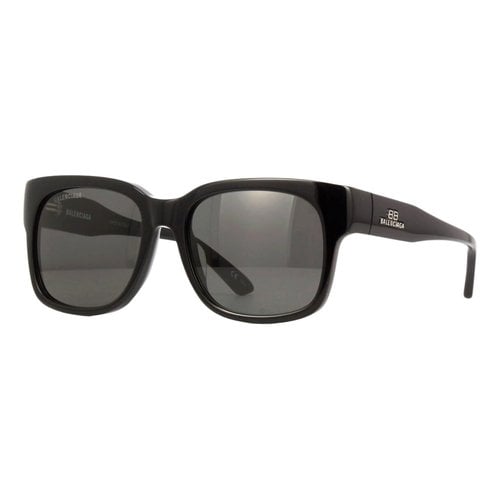 Pre-owned Balenciaga Aviator Sunglasses In Black