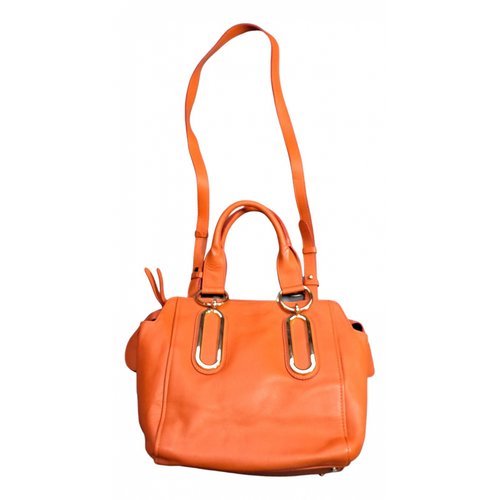 Pre-owned See By Chloé Leather Handbag In Orange