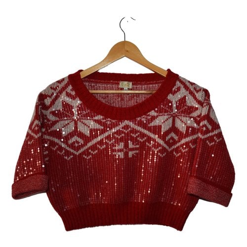 Pre-owned D&g Wool Jumper In Red