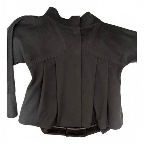 Pre-owned Patrizia Pepe Cashmere Short Vest In Black