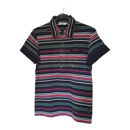 Pre-owned Moschino Polo Shirt In Multicolour