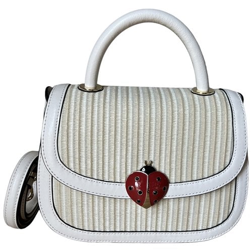 Pre-owned Kate Spade Satchel In White