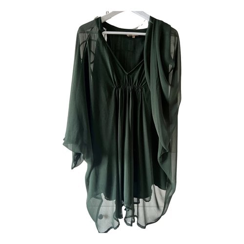 Pre-owned Silvian Heach Tunic In Green