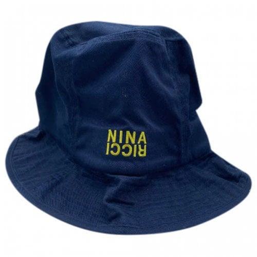 Pre-owned Nina Ricci Hat In Navy