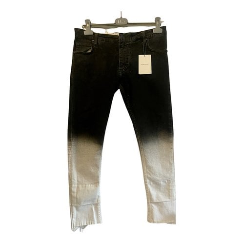 Pre-owned Pierre Balmain Straight Jeans In Multicolour