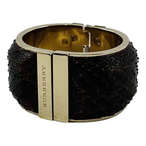 Pre-owned Burberry Bracelet In Gold