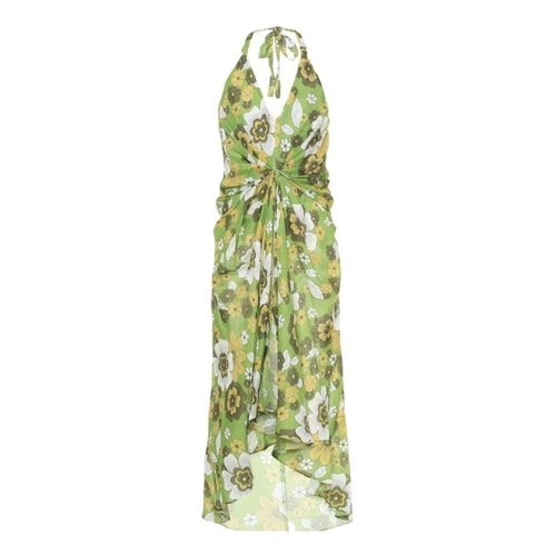 Pre-owned Dodo Bar Or Maxi Dress In Green