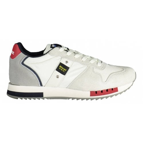 Pre-owned Blauer Low Trainers In White