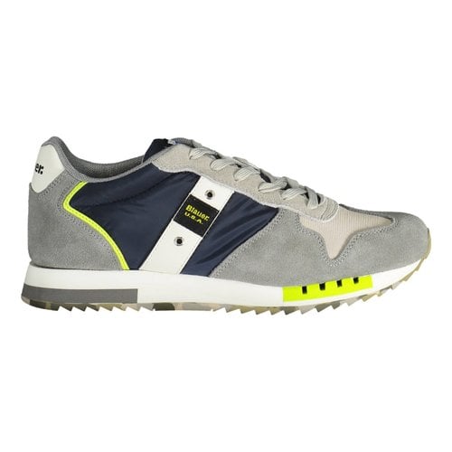 Pre-owned Blauer Low Trainers In Multicolour