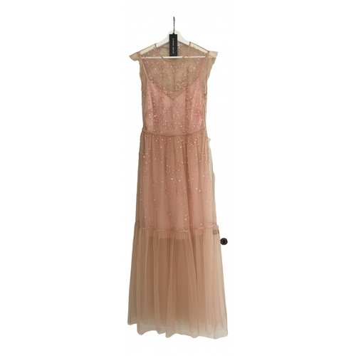 Pre-owned Markus Lupfer Maxi Dress In Pink