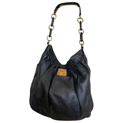 Pre-owned Marc By Marc Jacobs Too Hot To Handle Leather Handbag In Metallic