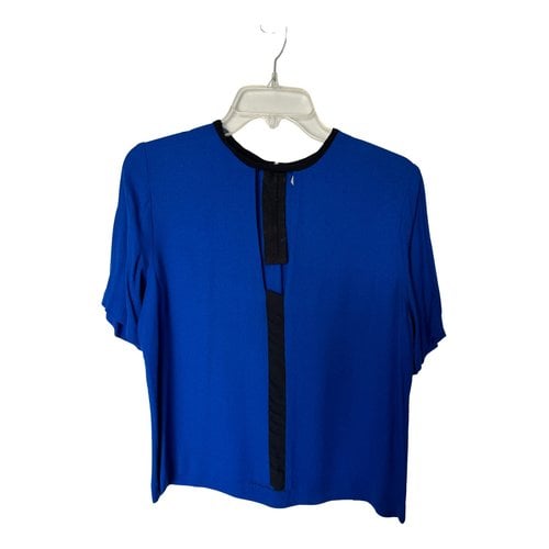 Pre-owned A.l.c Blouse In Blue