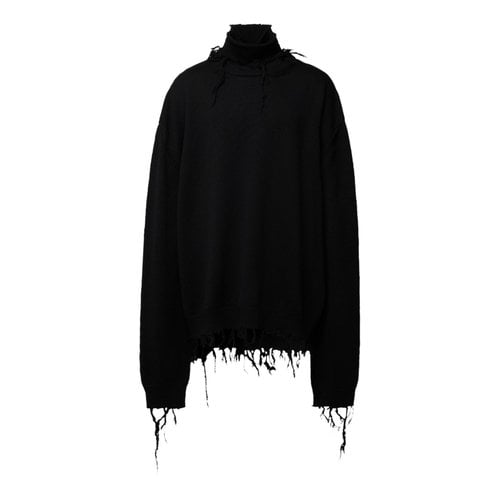Pre-owned Vetements Wool Sweatshirt In Black