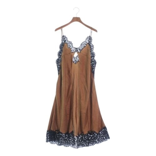Pre-owned Maison Margiela Mid-length Dress In Brown