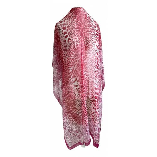 Pre-owned Blumarine Silk Stole In Pink