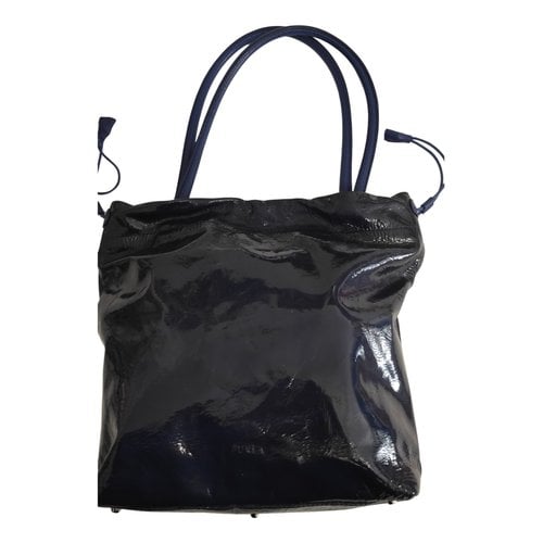 Pre-owned Furla Handbag In Blue