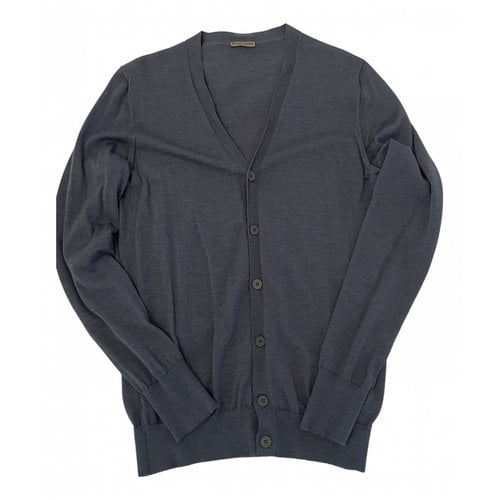 Pre-owned Bottega Veneta Cashmere Knitwear & Sweatshirt In Blue