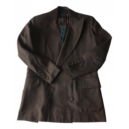 Pre-owned Jean Paul Gaultier Jacket In Brown