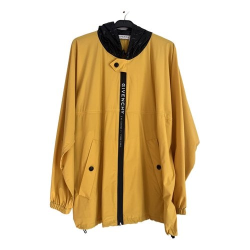 Pre-owned Givenchy Trench Coat In Yellow