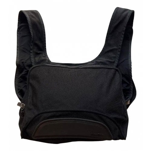 Pre-owned Miu Miu Backpack In Black