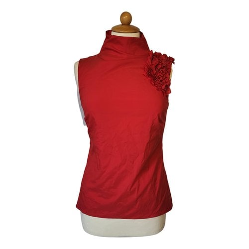 Pre-owned Patrizia Pepe Blouse In Red