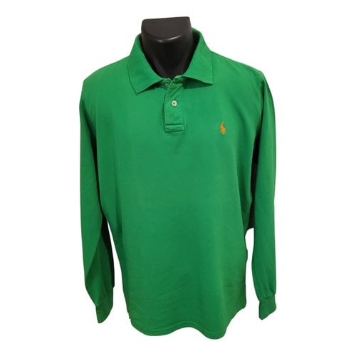 Pre-owned Polo Ralph Lauren Polo Shirt In Green