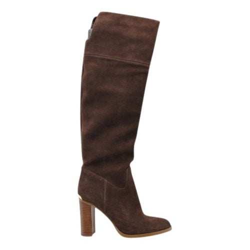 Pre-owned Michael Kors Boots In Brown