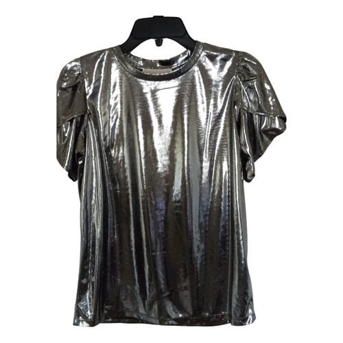 Pre-owned Michael Kors Blouse In Silver