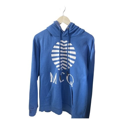 Pre-owned Mcq By Alexander Mcqueen Sweatshirt In Blue
