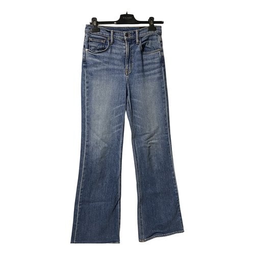 Pre-owned Vince Bootcut Jeans In Blue