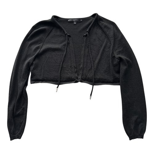 Pre-owned Gucci Cashmere Blouse In Black