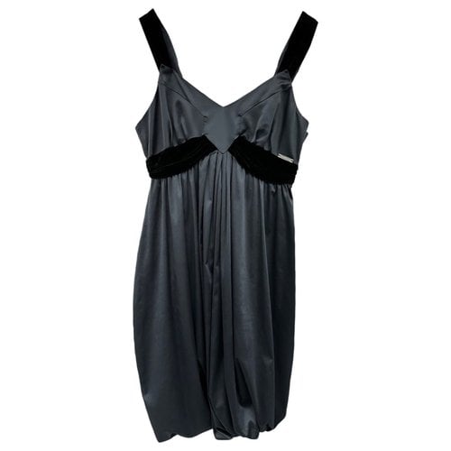 Pre-owned Galliano Mid-length Dress In Black