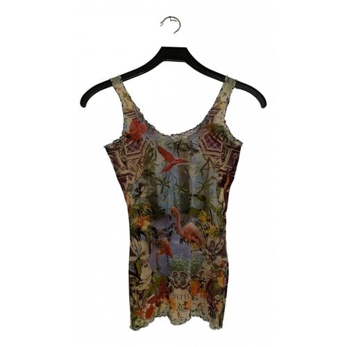 Pre-owned Jean Paul Gaultier Lace Top In Multicolour