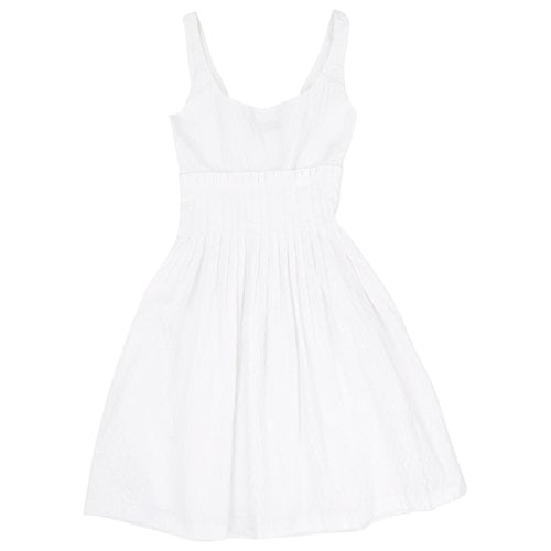 Pre-owned Moschino Cheap And Chic Mid-length Dress In White
