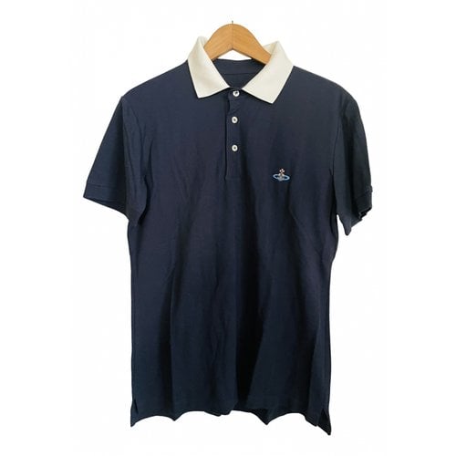 Pre-owned Vivienne Westwood Polo Shirt In Navy