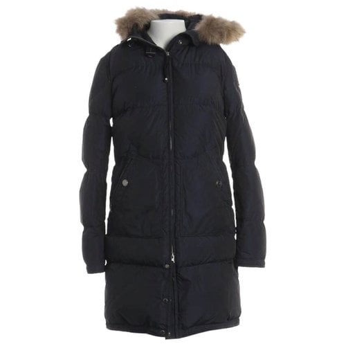 Pre-owned Parajumpers Coat In Blue