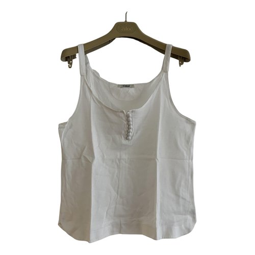 Pre-owned Chloé Camisole In White