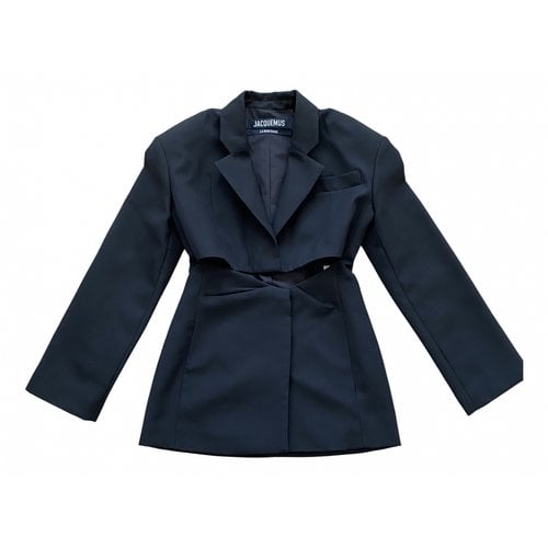 Pre-owned Jacquemus Wool Blazer In Black