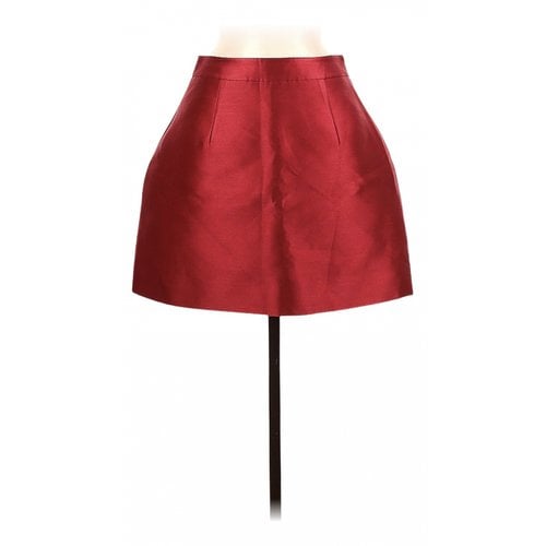 Pre-owned Kate Spade Mini Skirt In Red