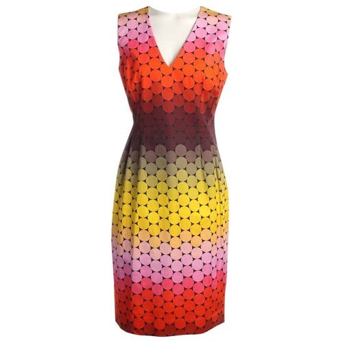 Pre-owned Jonathan Saunders Dress In Multicolour