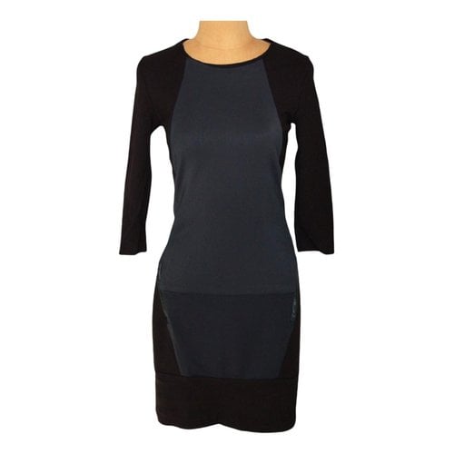 Pre-owned Caroline Biss Mid-length Dress In Anthracite