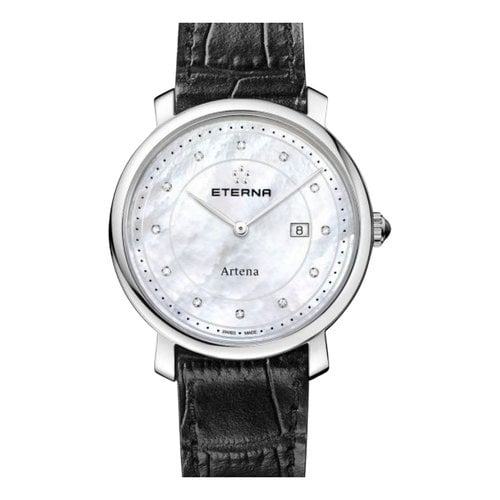 Pre-owned Eterna Watch In Silver