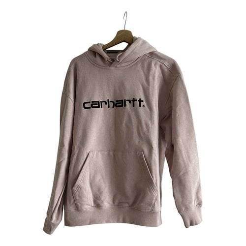 Pre-owned Carhartt Sweatshirt In Pink