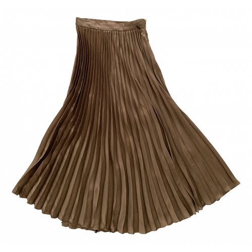 Pre-owned Replay Skirt In Camel