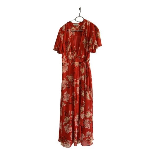 Pre-owned Hobbs Maxi Dress In Red