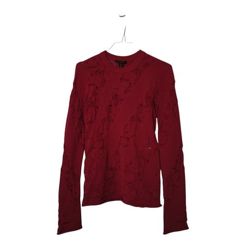 Pre-owned Louis Vuitton Jumper In Burgundy